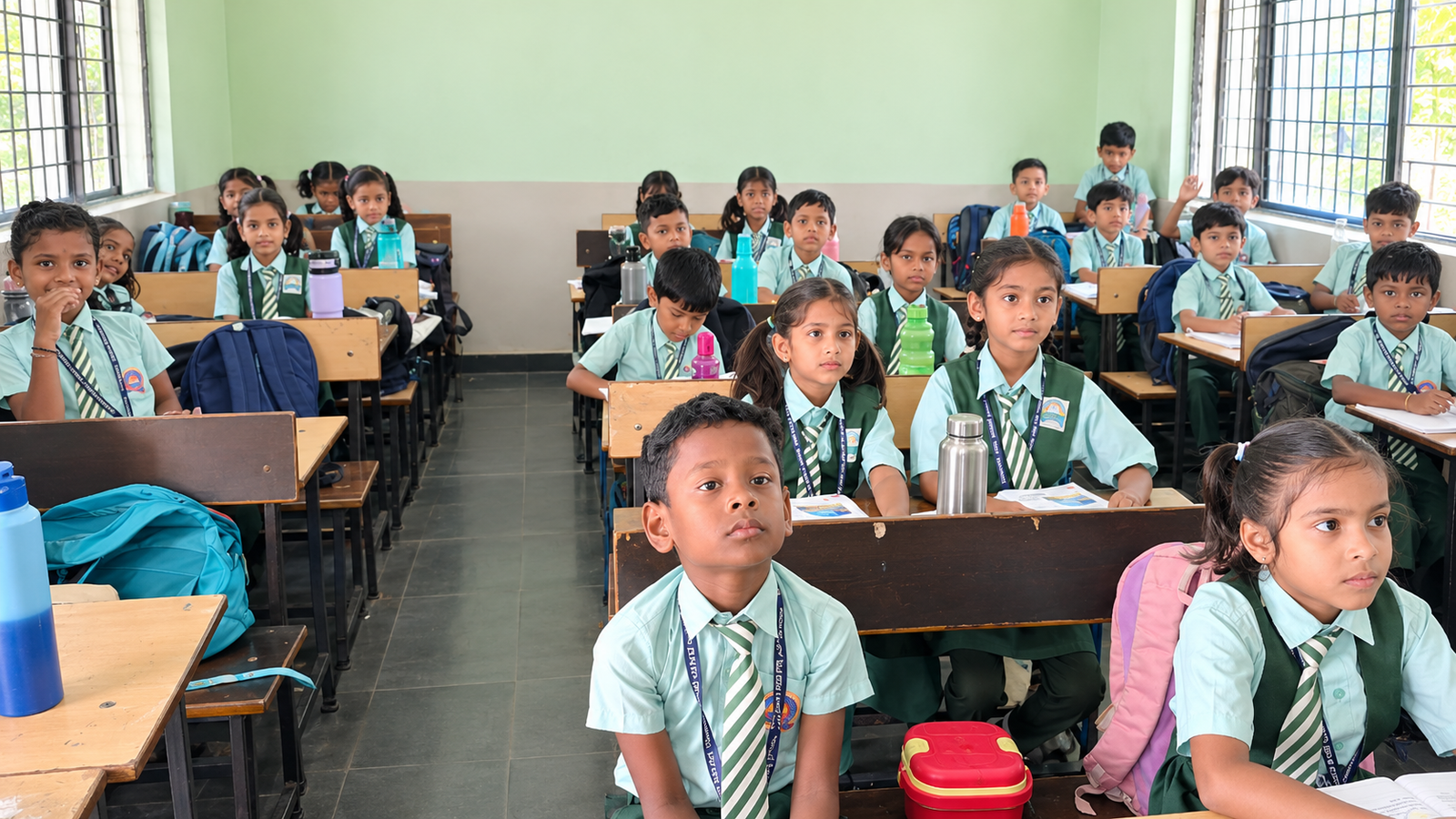 Classroom at Sarvodaya Public School